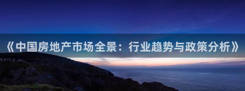 和记3国际万能卡官网：《中国房地产市场全景：行业趋势与政策分