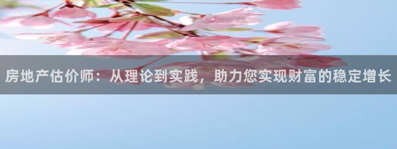 和记娱乐场所官网：房地产估价师：从理论到实践，助力您实现财富