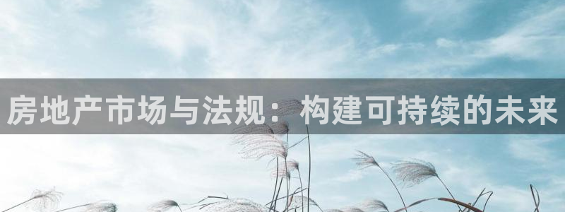 香港长江和记官网：房地产市场与法规：构建可持续的未来