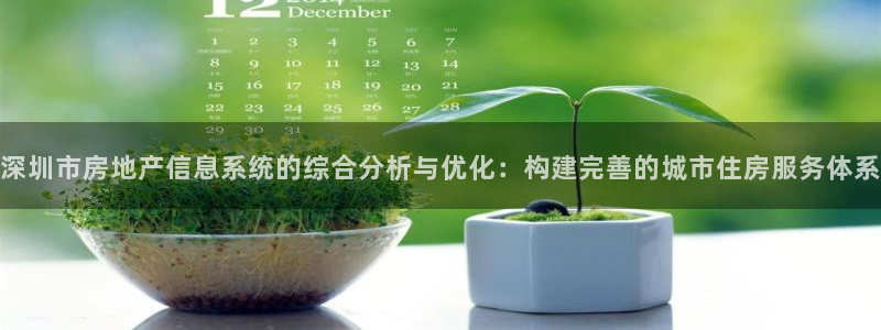 和记娱乐平台官网：深圳市房地产信息系统的综合分析与优化：构建