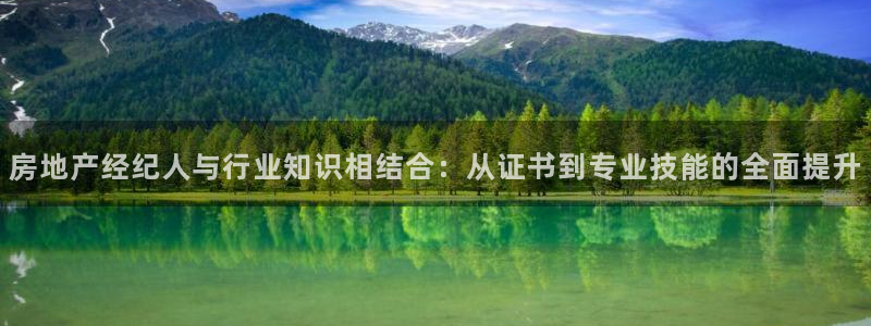 和生记官网：房地产经纪人与行业知识相结合：从证书到专业技能的