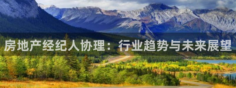 和记官网加盟：房地产经纪人协理：行业趋势与未来展望