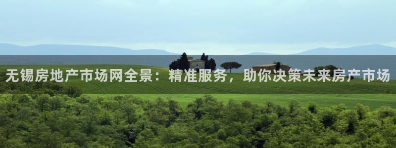 和记官网娱乐场：无锡房地产市场网全景：精准服务，助你决策未来