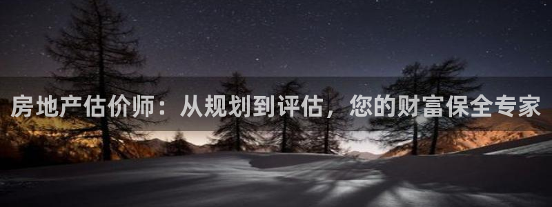 和记手机版官网：房地产估价师：从规划到评估，您的财富保全专家