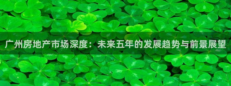 和记黄埔官网：广州房地产市场深度：未来五年的发展趋势与前景展